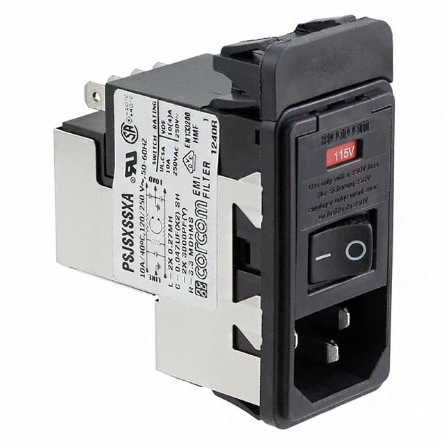 2-6609946-7 TE Connectivity Corcom Filters  Moduli di ingresso alimentazione (PEM)